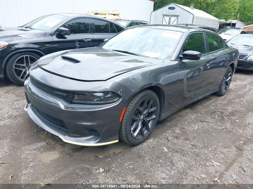 2022 Dodge Charger Gt Rwd VIN: 2C3CDXHG1NH244582 Lot: 39710941