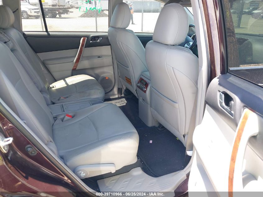 2013 Toyota Highlander Limited V6 VIN: 5TDYK3EH7DS104503 Lot: 39710966