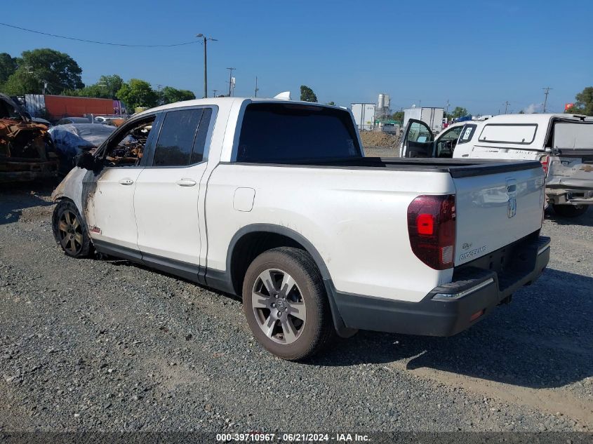 2017 Honda Ridgeline Rtl VIN: 5FPYK2F69HB006629 Lot: 39710967