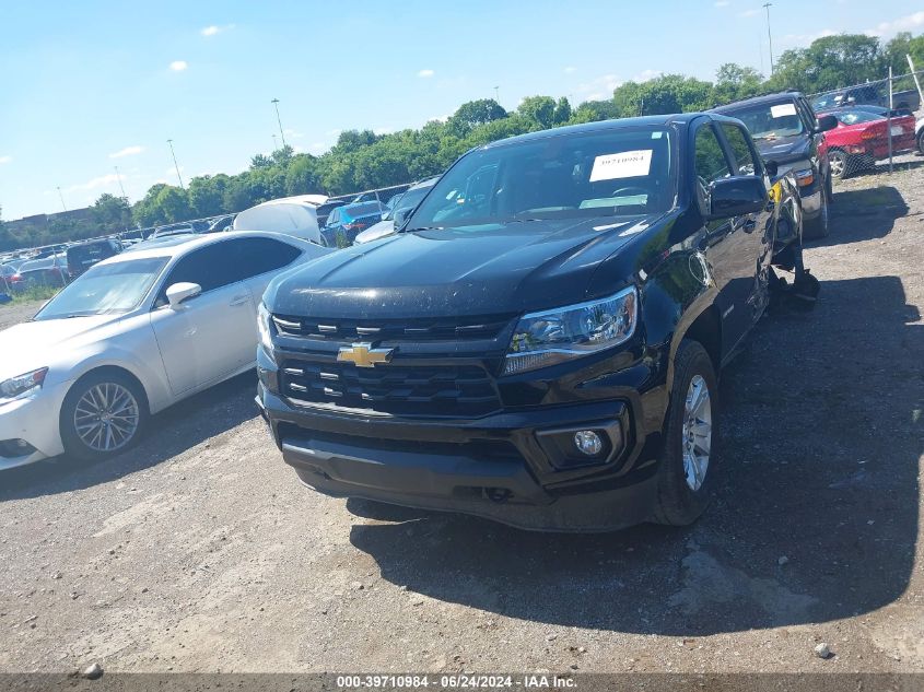 2022 Chevrolet Colorado 4Wd Short Box Lt VIN: 1GCGTCEN8N1214912 Lot: 39710984