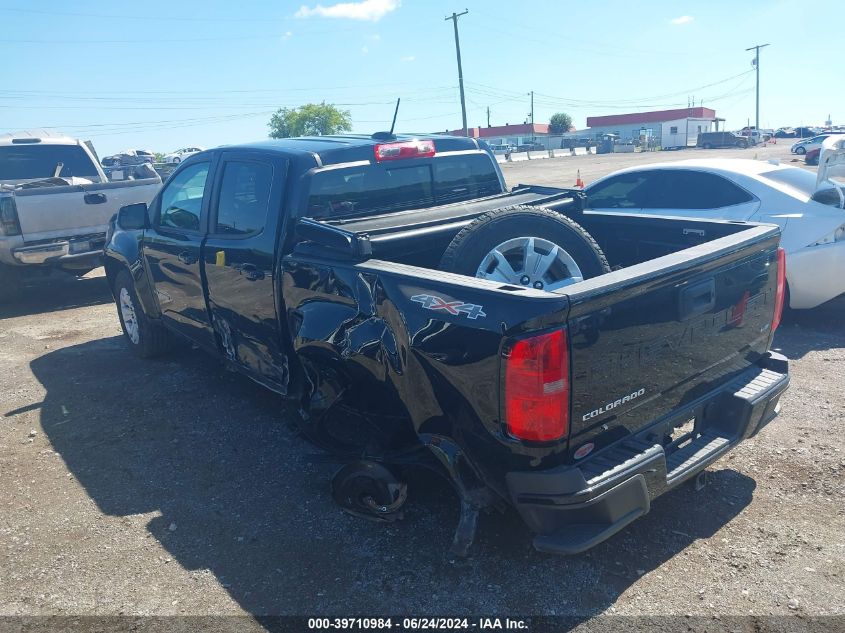 2022 Chevrolet Colorado 4Wd Short Box Lt VIN: 1GCGTCEN8N1214912 Lot: 39710984