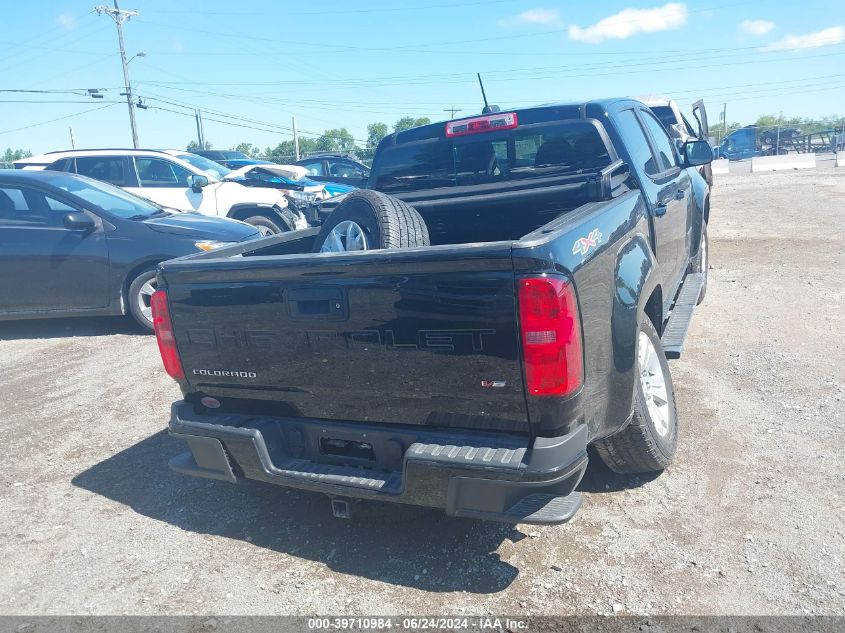 2022 Chevrolet Colorado 4Wd Short Box Lt VIN: 1GCGTCEN8N1214912 Lot: 39710984