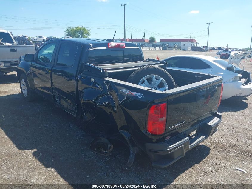 2022 Chevrolet Colorado 4Wd Short Box Lt VIN: 1GCGTCEN8N1214912 Lot: 39710984