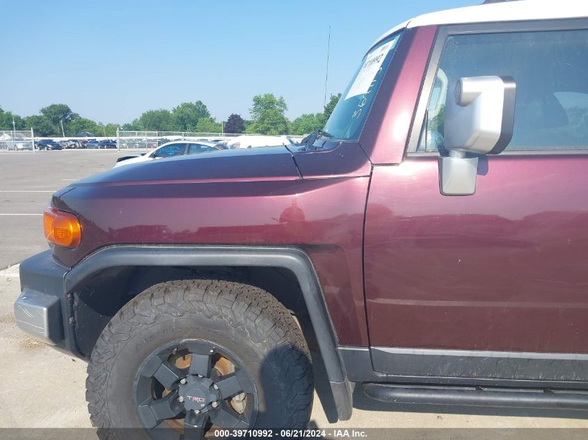 2007 Toyota Fj Cruiser VIN: JTEBU11F270079277 Lot: 39710992