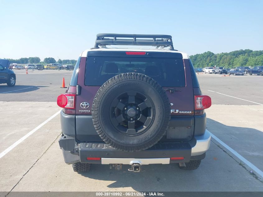 2007 Toyota Fj Cruiser VIN: JTEBU11F270079277 Lot: 39710992