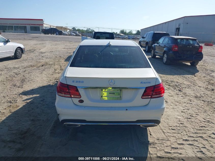 2014 Mercedes-Benz E 350 4Matic VIN: WDDHF8JB9EA866478 Lot: 39711005