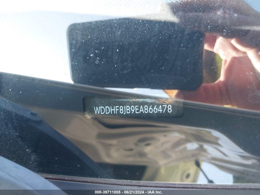 2014 Mercedes-Benz E 350 4Matic VIN: WDDHF8JB9EA866478 Lot: 39711005