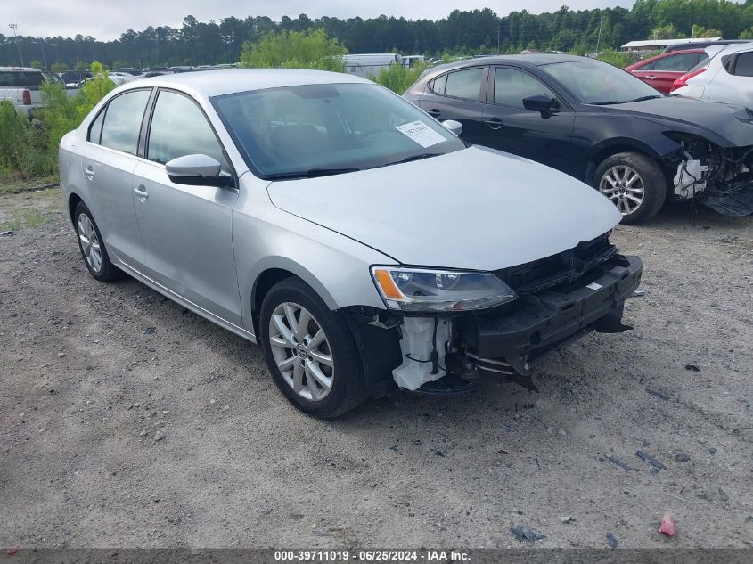 2014 Volkswagen Jetta Se VIN: 3VWD17AJXEM244691 Lot: 39711019