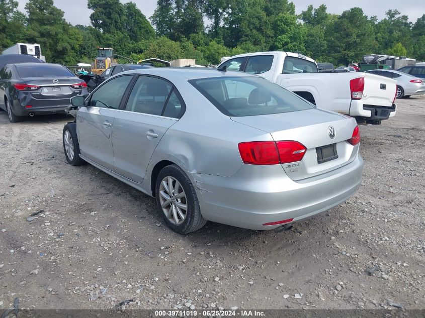 2014 Volkswagen Jetta Se VIN: 3VWD17AJXEM244691 Lot: 39711019