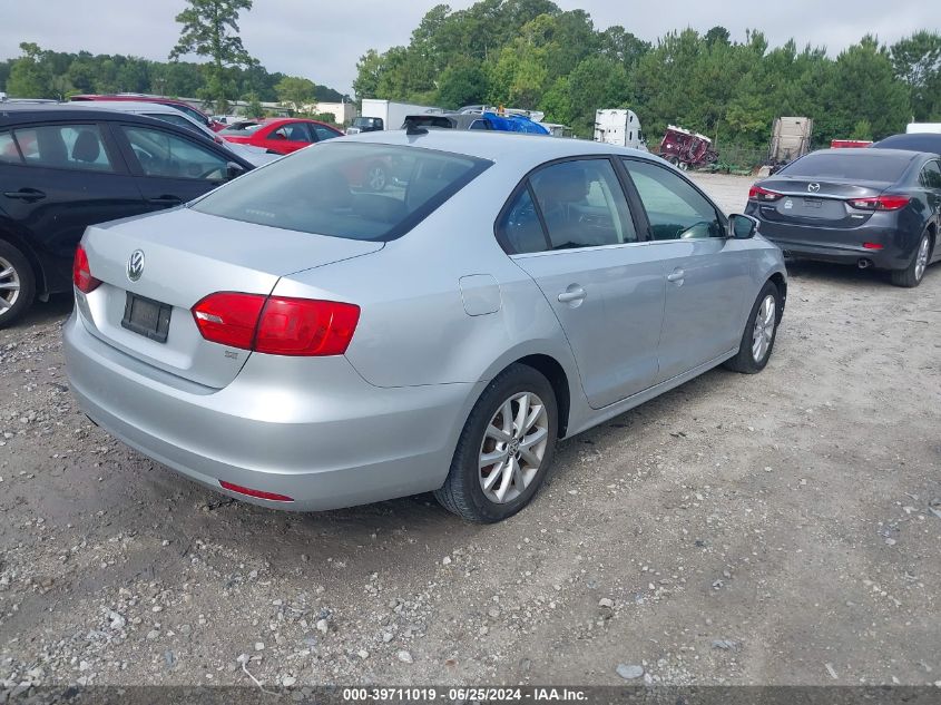 2014 Volkswagen Jetta Se VIN: 3VWD17AJXEM244691 Lot: 39711019