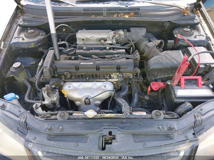 2009 Kia Spectra Ex/Lx/Sx VIN: KNAFE221595627464 Lot: 39711020