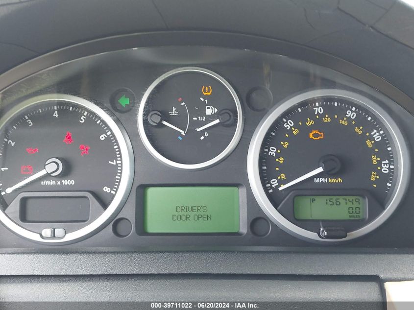 2008 Land Rover Range Rover Sport Hse VIN: SALSK25498A125605 Lot: 39711022