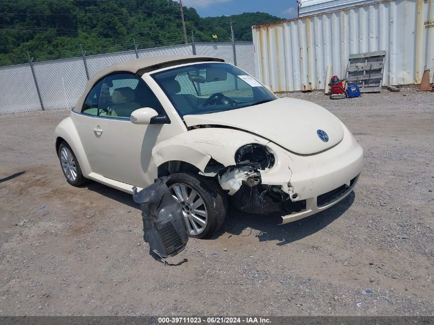 2008 Volkswagen New Beetle Se VIN: 3VWRG31Y78M403956 Lot: 39711023