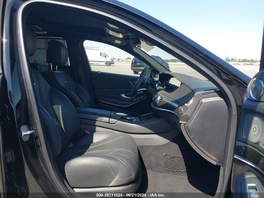 2018 MERCEDES-BENZ AMG S 63 4MATIC VIN: WDDUG8JBXJA387038