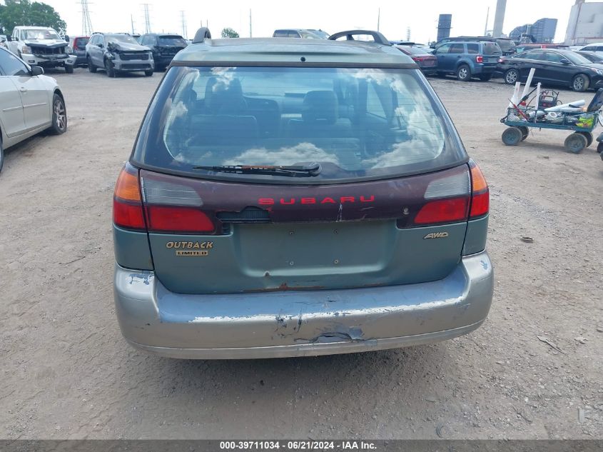 2003 Subaru Outback Limited VIN: 4S3BH686637650122 Lot: 39711034