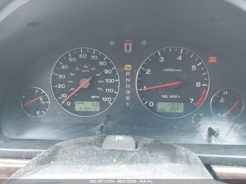 2003 Subaru Outback Limited VIN: 4S3BH686637650122 Lot: 39711034