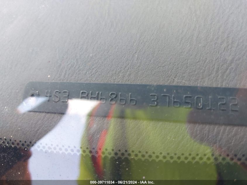 2003 Subaru Outback Limited VIN: 4S3BH686637650122 Lot: 39711034