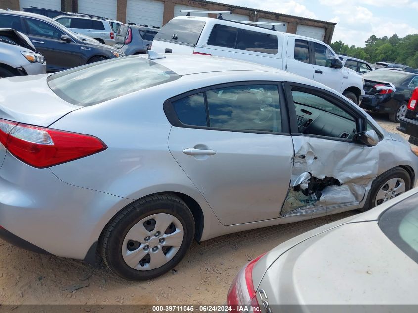 2016 Kia Forte Lx VIN: KNAFX4A6XG5606688 Lot: 39711045