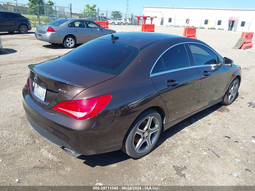 2014 Mercedes-Benz Cla 250 4Matic VIN: WDDSJ4GB6EN118719 Lot: 39711048