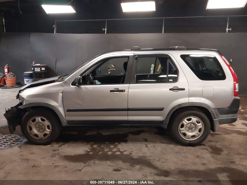 2005 Honda Cr-V Lx VIN: JHLRD78505C046361 Lot: 39711049