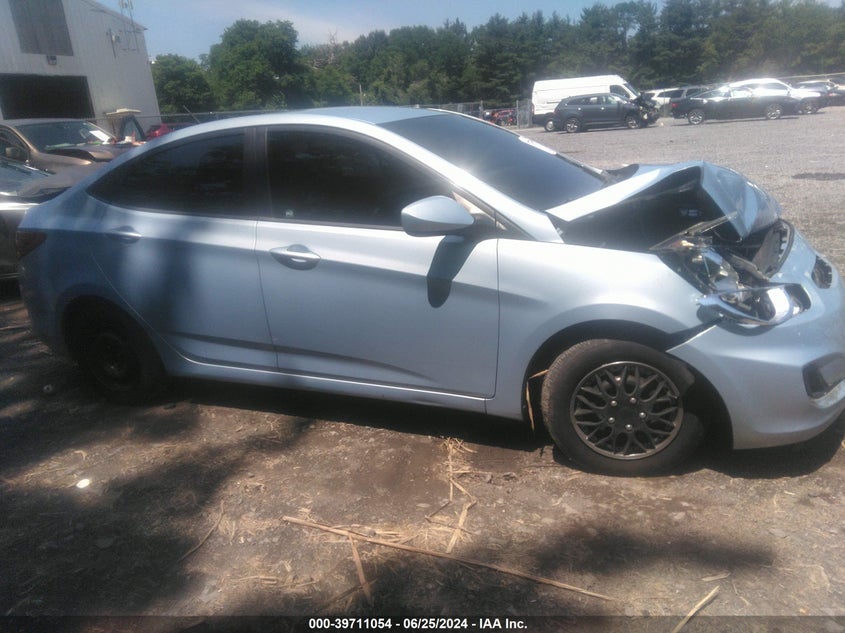 2012 Hyundai Accent Gls VIN: KMHCT4AE6CU249305 Lot: 39711054