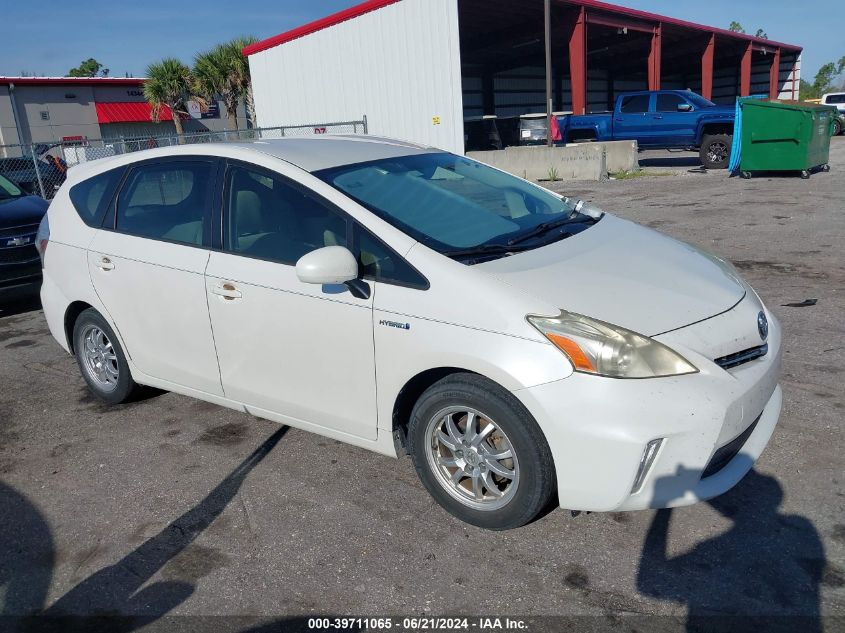 2012 Toyota Prius V Three VIN: JTDZN3EUXC3155597 Lot: 39711065