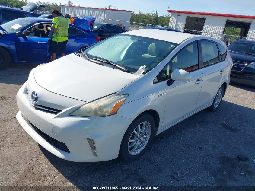 JTDZN3EUXC3155597 | 2012 TOYOTA PRIUS V