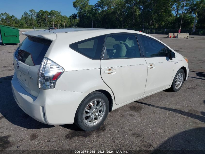 JTDZN3EUXC3155597 | 2012 TOYOTA PRIUS V