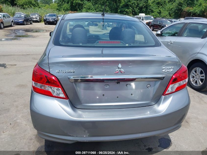 2019 Mitsubishi Mirage G4 Es VIN: ML32F3FJ2KHF07954 Lot: 39711068