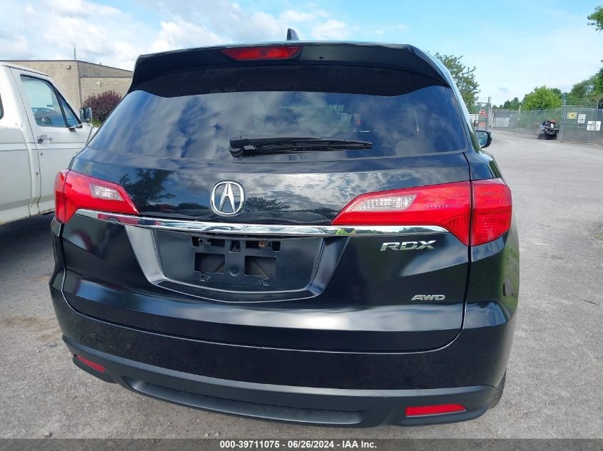2015 Acura Rdx VIN: 5J8TB4H31FL026273 Lot: 39711075