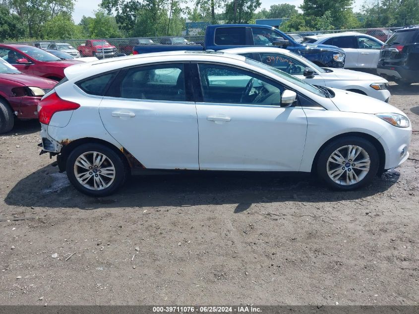2012 Ford Focus Sel VIN: 1FAHP3M24CL248725 Lot: 39711076