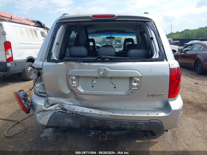 2005 Honda Pilot Ex-L VIN: 5FNYF18555B024181 Lot: 39711084