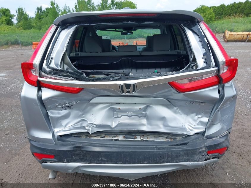 2018 Honda Cr-V Ex VIN: 7FARW2H5XJE030101 Lot: 39711086