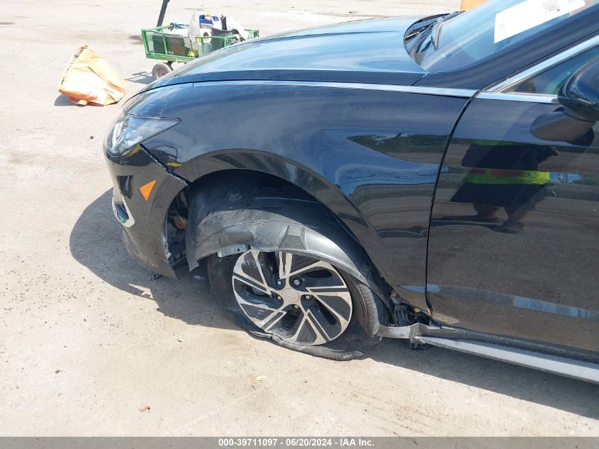 2022 Hyundai Sonata Hybrid Blue VIN: KMHL24JJ7NA037498 Lot: 39711097