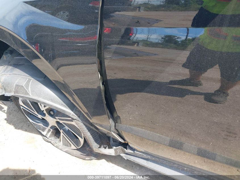 2022 Hyundai Sonata Hybrid Blue VIN: KMHL24JJ7NA037498 Lot: 39711097