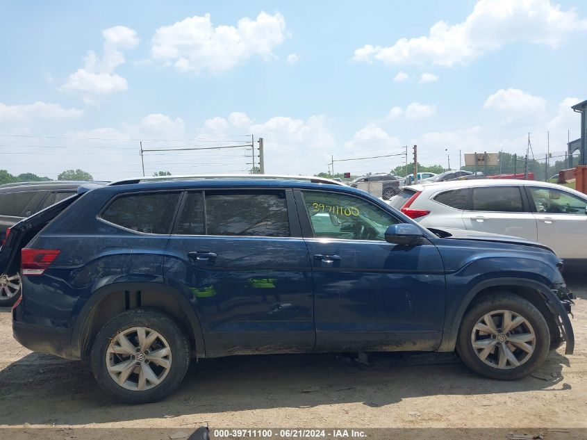 2019 Volkswagen Atlas 3.6L V6 Se W/Technology VIN: 1V2WR2CAXKC555652 Lot: 39711100
