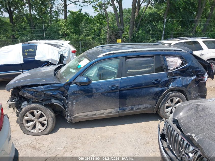 2019 Volkswagen Atlas 3.6L V6 Se W/Technology VIN: 1V2WR2CAXKC555652 Lot: 39711100