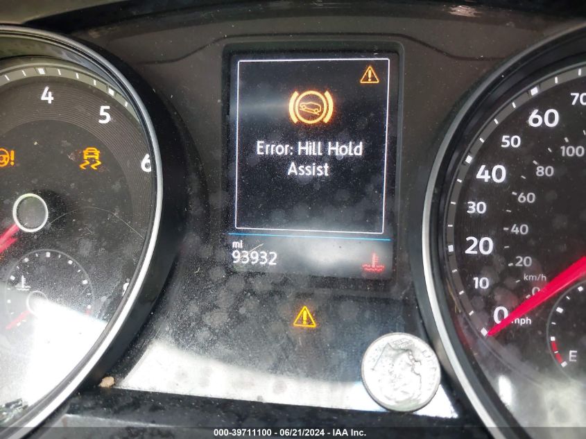 2019 Volkswagen Atlas 3.6L V6 Se W/Technology VIN: 1V2WR2CAXKC555652 Lot: 39711100