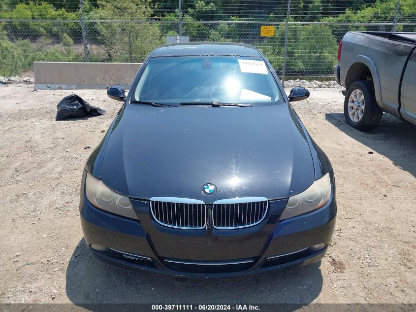 2007 BMW 335I VIN: WBAVB73587VH23477 Lot: 39711111