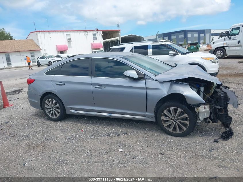 2015 Hyundai Sonata Sport VIN: 5NPE34AF0FH189462 Lot: 39711138