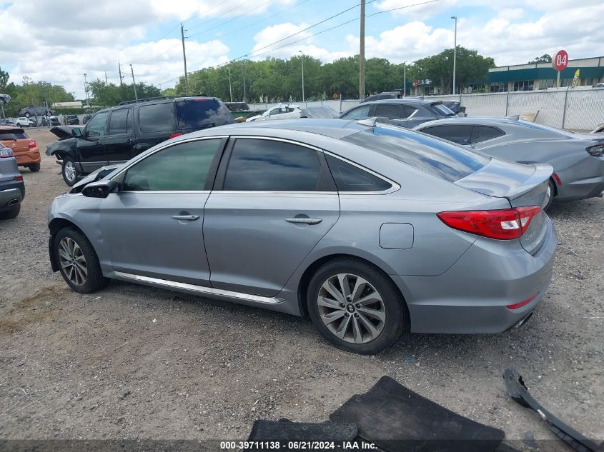 2015 Hyundai Sonata Sport VIN: 5NPE34AF0FH189462 Lot: 39711138