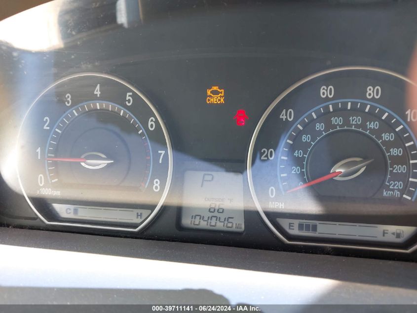 2007 Kia Optima Ex VIN: KNAGE123075094825 Lot: 39711141