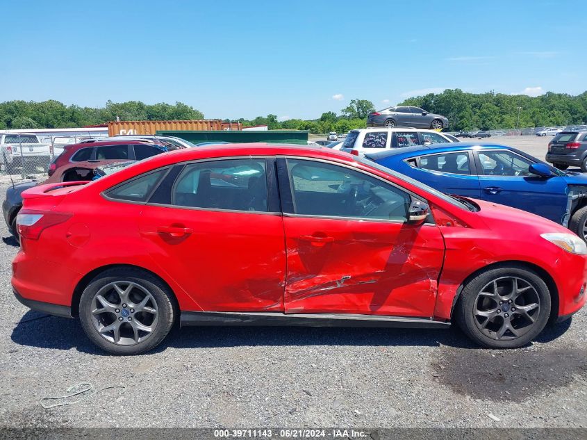 2013 Ford Focus Se VIN: 1FADP3F22DL186335 Lot: 39711143
