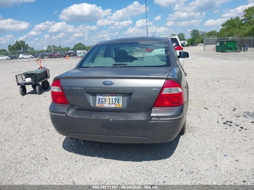 2006 Ford Five Hundred Sel VIN: 1FAFP24176G136507 Lot: 39711151