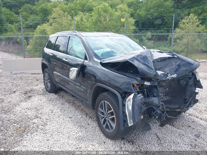 VIN 1C4RJFBG2KC655540 2019 JEEP GRAND CHEROKEE LIMITED
