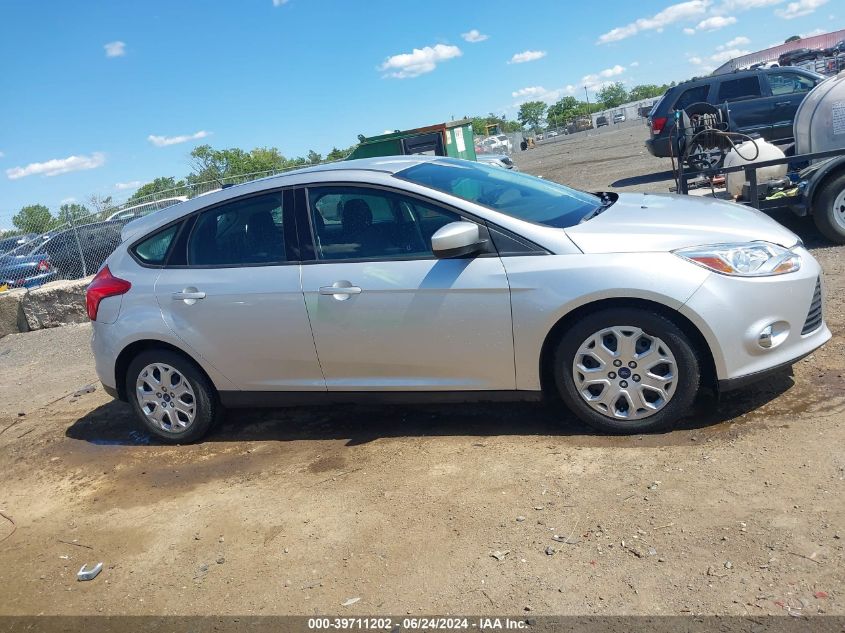 2012 Ford Focus Se VIN: 1FAHP3K27CL433757 Lot: 39711202