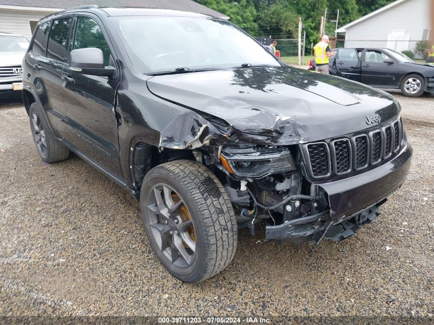 2021 Jeep Grand Cherokee 80Th Anniversary 4X4 VIN: 1C4RJFBG0MC737043 Lot: 39711203