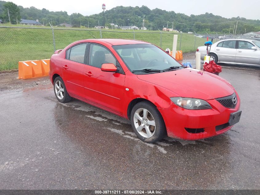 2005 Mazda 3 I VIN: JM1BK12F851252543 Lot: 39711211