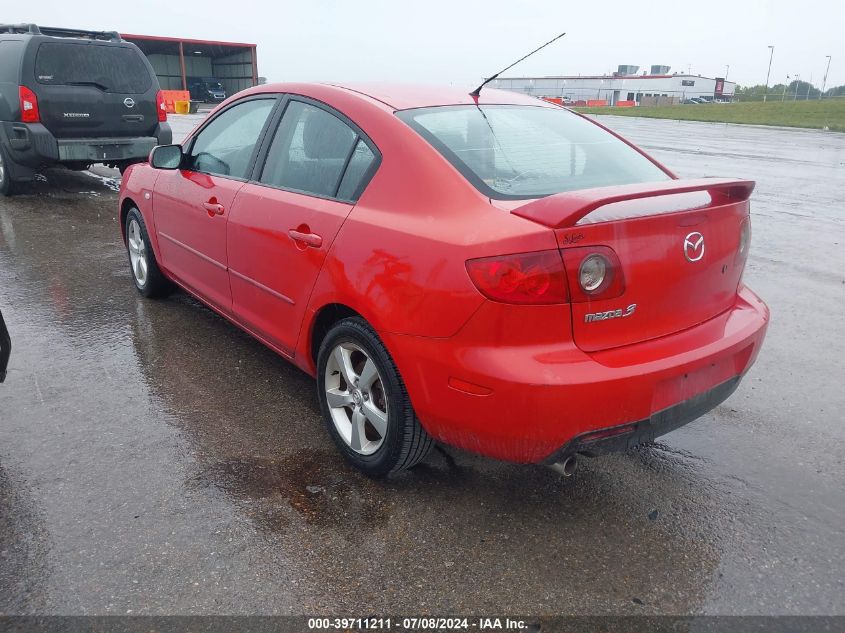 2005 Mazda 3 I VIN: JM1BK12F851252543 Lot: 39711211