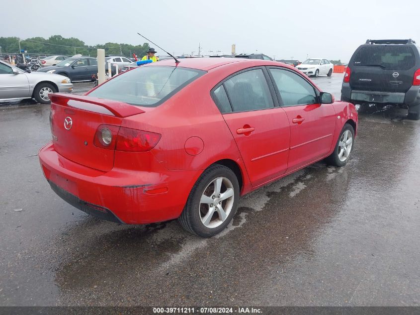 2005 Mazda 3 I VIN: JM1BK12F851252543 Lot: 39711211